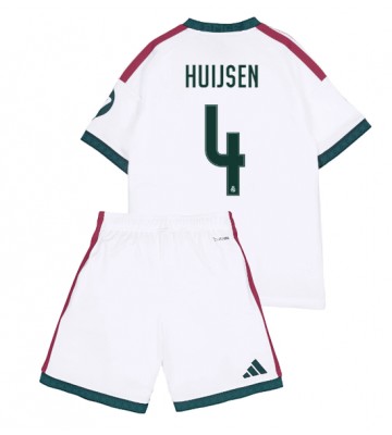 Real Madrid Dean Huijsen #4 Hjemmebanetrøje Børn 2026-27 Kortærmet (+ Korte bukser)